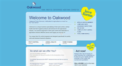 Desktop Screenshot of oakwoodfarmservices.co.uk